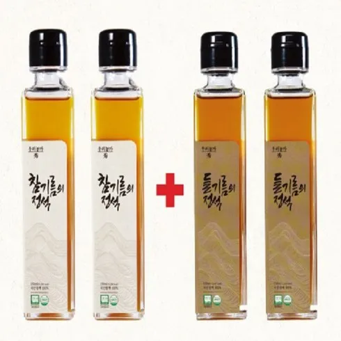 놓치면 후회할 참기름의 정석 국산 참기름 세트 150ml X 4병 베스트5